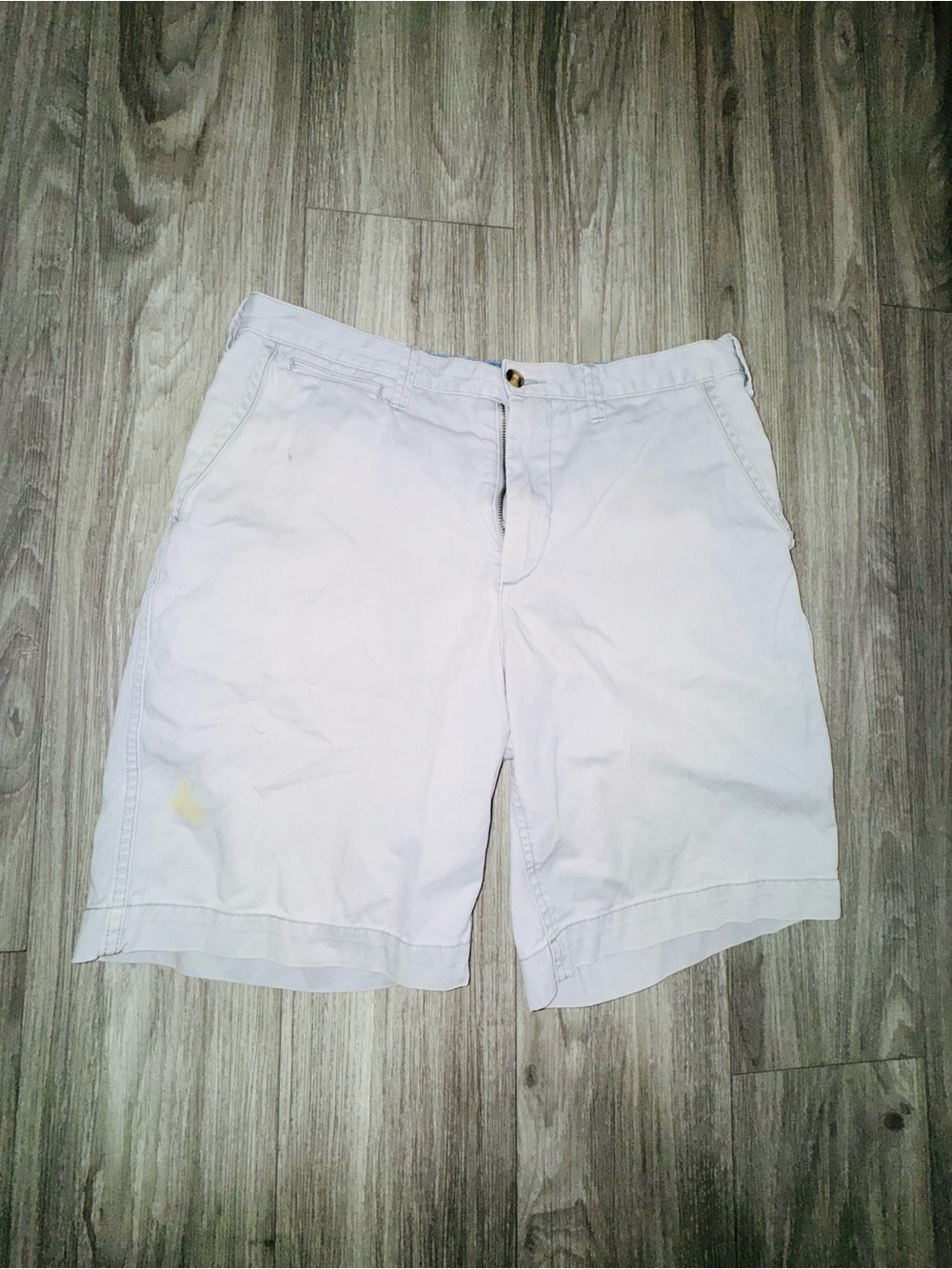 Ralph Lauren Light Cream Flat-Front Men's Shorts - Read Description